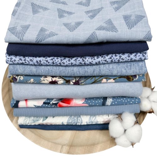 RESTEPAKET - Nr. 1007 - blue - Diverse - 40cm