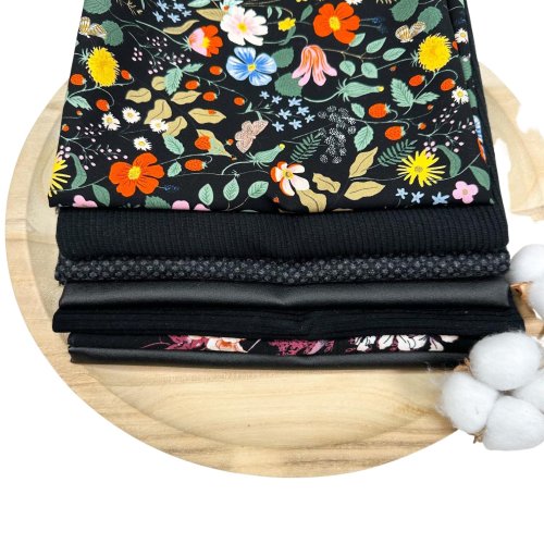 RESTEPAKET - Nr. 1015 - black - Diverse - 40cm