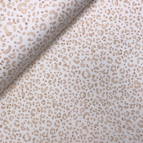 Rib Jersey - Leo - ivory/blush