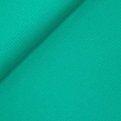 RESTSTÜCK 70cm !!! - Rippenjersey - Mandy - emerald