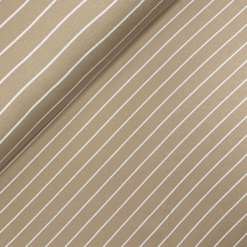 Rib Jersey - Streifen - beige/weiß