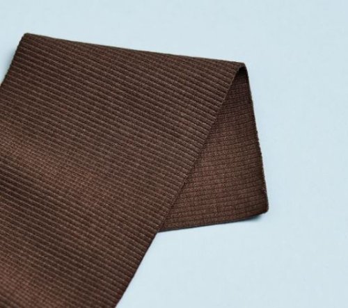 Bio Bündchen - 2x1 - Rib - dust brown - Mind the Maker