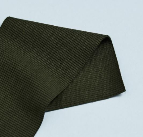 Bio Bündchen - 2x1 - Rib - green khaki - Mind the Maker