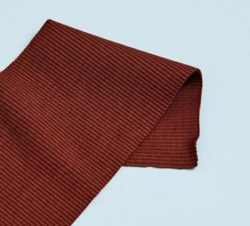 Bio Bündchen - 2x1 - Rib - sienna - Mind the Maker