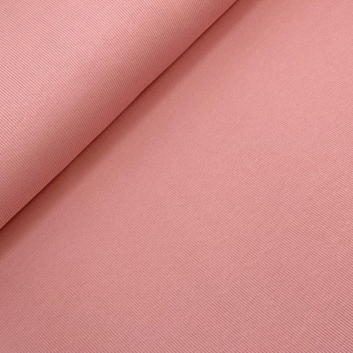 Preview: RESTSTÜCK 0,60m !!! - Ribjersey - uni - old rose