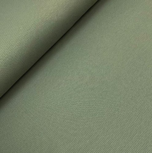 Preview: RESTSTÜCK 1,0m !!! - Ribjersey - uni - olive