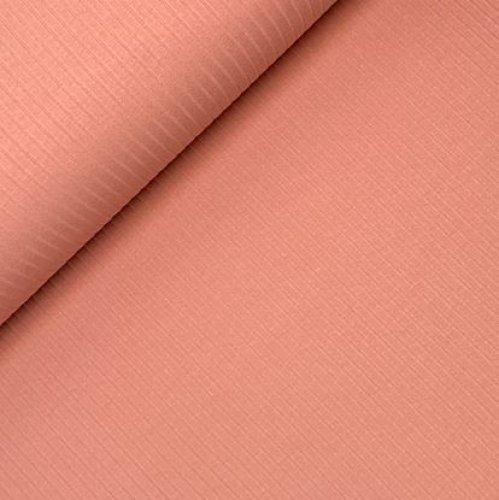 Rippenjersey - uni - peach
