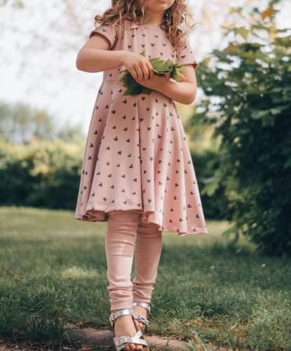 Preview: RESTSTÜCK 1,10m !!! - Ripp Jersey - uni - nude rose