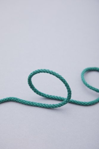 Baumwollkordel - rund - 5mm - chalky green - Mind the Maker