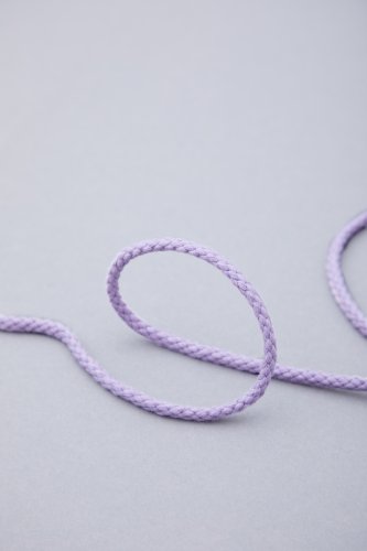 Baumwollkordel - rund - 5mm - lilac - Mind the Maker