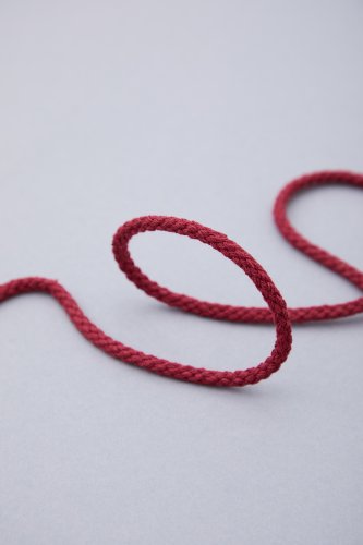 Baumwollkordel - rund - 5mm - red - Mind the Maker