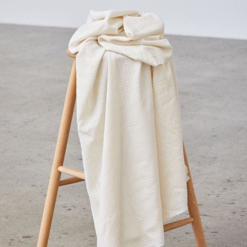 RESTSTÜCK 70cm !!! - Saba Sheer mit TENCEL™ - bright white - meetMilk