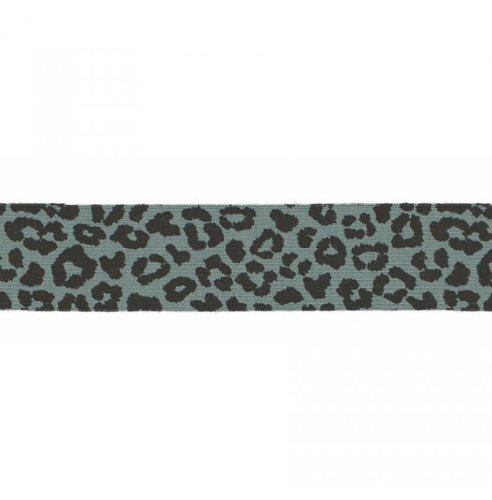 Schrägband - elastisch - Leo - 3m - dusty mint