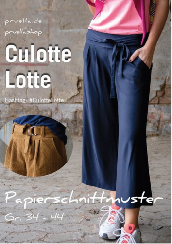 Papierschnittmuster - Culotte Lotte - Damen - Prülla