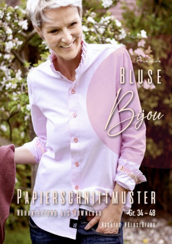Papierschnittmuster - Bluse Bijou - Damen - Prülla