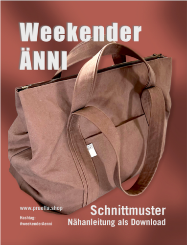 Papierschnittmuster - Weekender Änni - Prülla