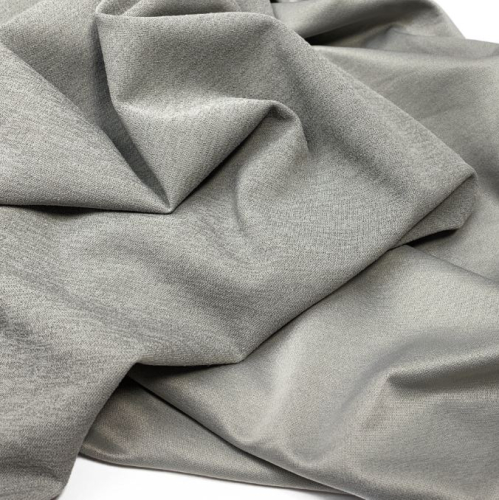 RESTSTÜCK 0,40m !!! - Scuba - Crepe - melange grey