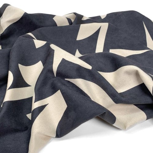 Preview: RESTSTÜCK 1,10cm !!! - Scuba - Nelli - dark grey/sand