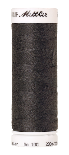 Nähgarn - SERALON No. 100 - Allesnäher - 200m - 0416 dark charcola- Mettler