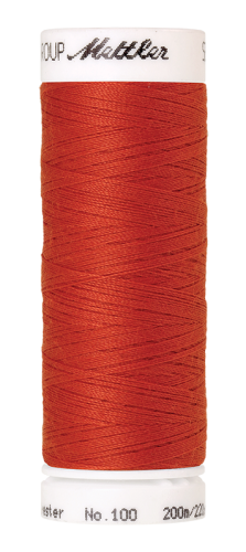 Nähgarn - SERALON No. 100 - Allesnäher - 200m - 1336 Vermillion - Mettler