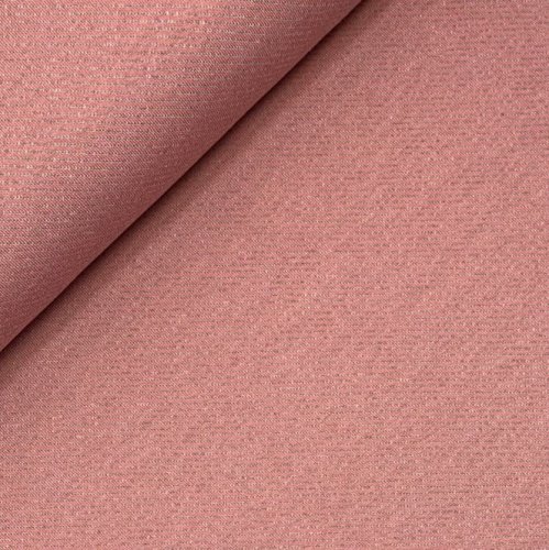 RESTSTÜCK 0,80m !!! - Jacquard Jersey - Serge - Streifen diagonal - grau/lachs - Swafing