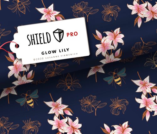 SHIELD Jersey - Col.11 - Glow Lily - antimikrobiell - Albstoffe - Hamburger Liebe
