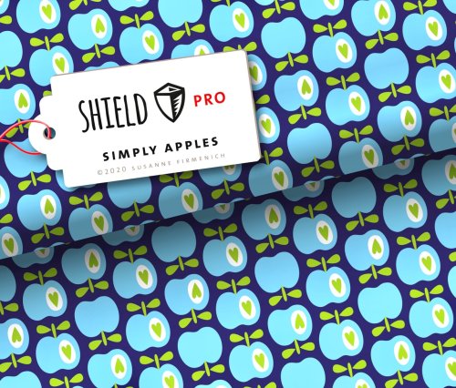 SHIELD Jersey - Col.17 - Simply Apples - antimikrobiell - Albstoffe - Hamburger Liebe