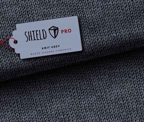 SHIELD PRO Jersey - Knit Grey - antimikrobiell - Albstoffe - Hamburger Liebe