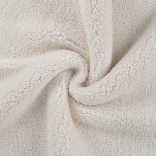 RESTSTÜCK 0,80m !!! - Soft Curly Plüsch - Fedi - off white