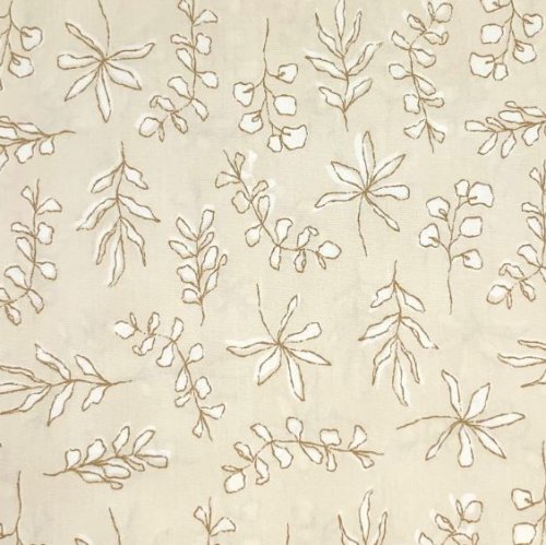 Baumwolle - Sunbleached Leaves - Soften the Volume - Art Gallery Fabrics