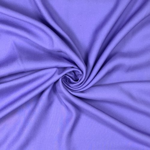 Viskose mit LENZING™ ECOVERO™ Fasern - Solid - violet blue - Mind the Maker