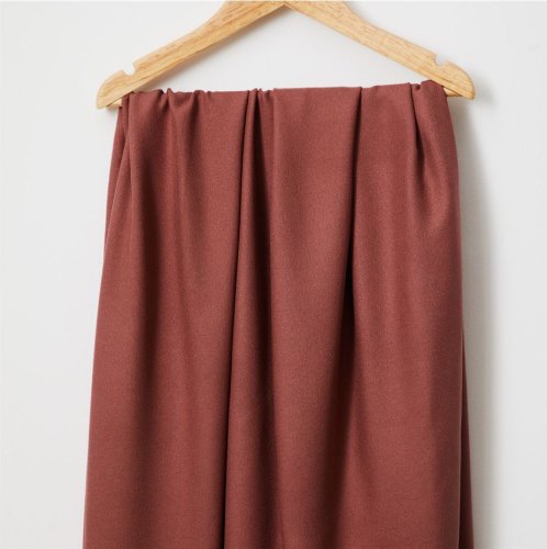 Viskose Crepe mit LENZING™ ECOVERO™ Fasern - Leia - rosewood - mind the Maker