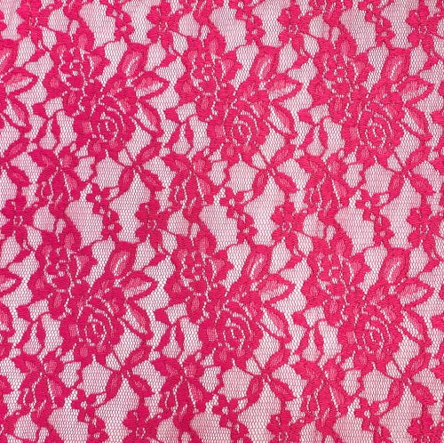Spitzenstoff - pink