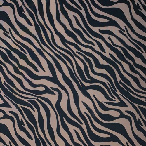Sportjersey - bi-elastisch - Zebra - matt - taupe/black