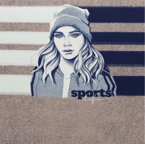 French Terry Panel - Sporty Girl - Thorsten Berger - Swafing
