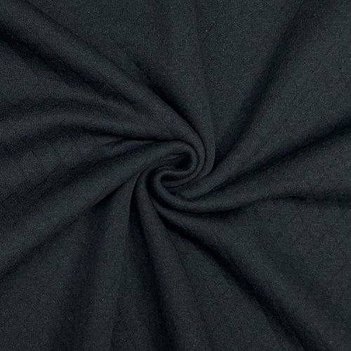 RESTSTÜCK 1,10m !!! - Stepper - Cotton Diamond - black