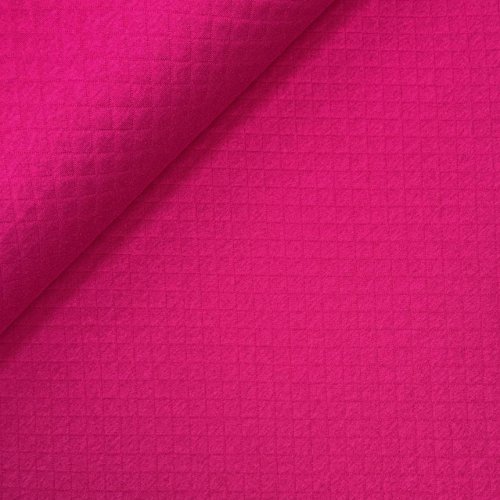 Preview: RESTSTÜCK 0,30m !!! - Stepper - Cotton Diamond - fuchsia