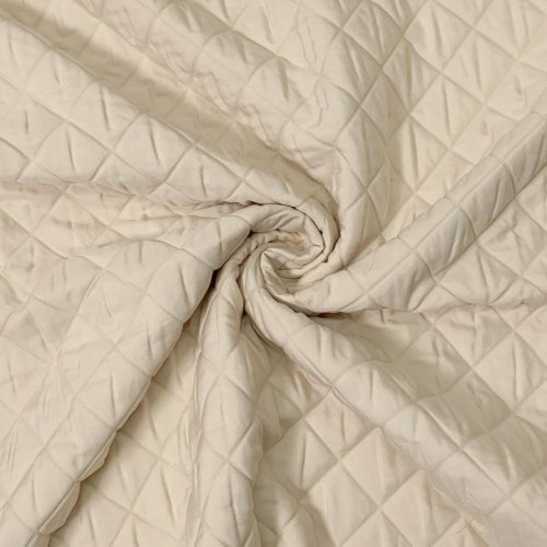 RESTSTÜCK 1,10m !!! - Stepper - Quilted Checks - creme