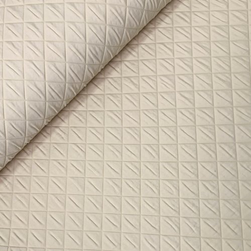 RESTSTÜCK 1,10m !!! - Stepper - Quilted Checks - creme