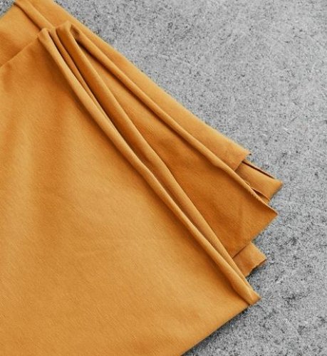 Bio Single Stretch Jersey - dry mustard - Mind the Maker
