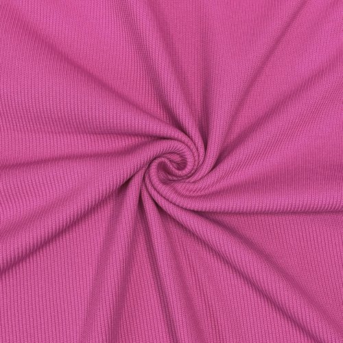 RESTSTÜCK 50cm !!! - Baumwoll Strick - Cable Miami - fuchsia