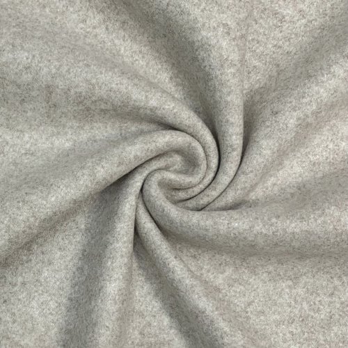 Strickjersey - brushed - Coco - sand