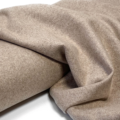 RESTSTÜCK 1,40m !!! - Strickjersey - brushed - Coco - tobacco