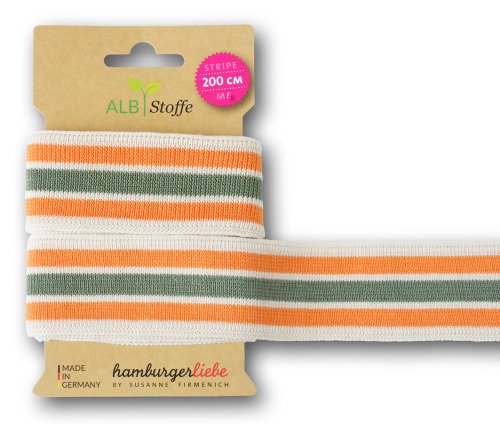 Bio Stripe - College - Col. 113 - Only You - Hamburger Liebe - Albstoffe