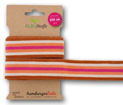 Bio Stripe Me - College Col. 62 - Plain Stitches - Hamburger Liebe - Albstoffe