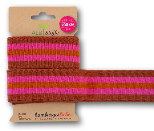 Bio Stripe Me - College Col. 70 - Plain Stitches - Hamburger Liebe - Albstoffe