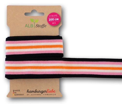 Bio Stripe Me - College Col. 65 - Plain Stitches - Hamburger Liebe - Albstoffe