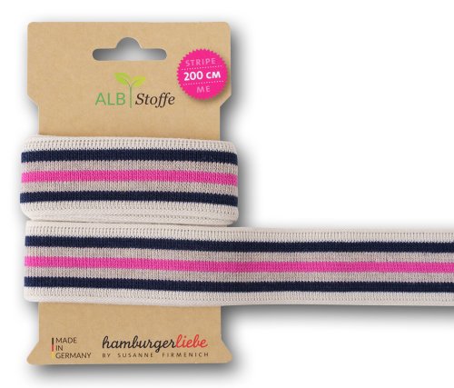 Bio Stripe - College - Col. 103 - Sakura - Hamburger Liebe