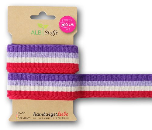Bio Stripe - College - Col. 97 - Shine - Hamburger Liebe