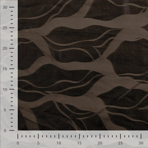 Doubleface Viskose Gemisch - Stripes - brown
